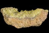 Sulfur Crystal Cluster on Matrix - Nevada #69161-2